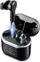 Renkforce RF-4599066 Belaidės ausinės Į ausį skambučiams/muzikai Bluetooth Juodos (RF-4599066)