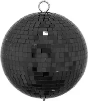 Eurolite Mirror Ball EUROLITE 15 cm juodas — diskotekų veidrodinė sfera šviesos efektams