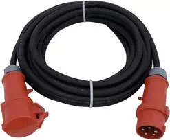 PSSO ilginimo laidas 10 m 16 A 5x2,5 mm² CEE, raudonas