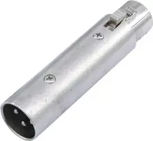 XLR adapteris Omnitronic 3 kontaktų kištukas į 5 kontaktų lizdą