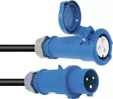 PSSO 32A CEE 3x6 mm² 10 m mėlyna prailginimo trasa