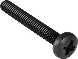 Sraigtas M6×40 mm juodas Omnitronic LS spaustuvams