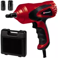 Raktas smūginis automobiliams CC-HS 12/1, 12 V raudonas/juodas, su laikymo dėklu