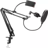 Renkforce RF-MCS-200 mikrofono stovas ant stalo (RF-4738578)