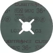 Šlifavimo diskas 3M Cubitron II 125x22 mm, grūdėtumas 36+ — 25 vnt. pakuotė