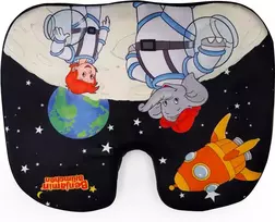 Technaxx Benjamin Blümchen Ergonomisches Sitzkissen Für Kinder - Sitzkissen - Memory-Schaum - Universal - Mehrfarbig - Banane - Abbildung