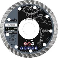 KWB 797870 deimantinis pjovimo diskas, 230 mm, 22,23 mm kiaurymė, akmeniui