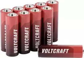 VOLTCRAFT Industrial LR6 Mignon (AA) baterija, šarminė-mangano, 3000 mAh, 1,5 V, 10 vnt. (VC-14066385)