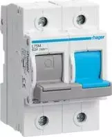 HAGER L75M Jungiklio-saugiklio blokas, D0, 1P+N, 63A