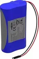 Ansmann 2S1P akumuliatoriaus blokas 2x 18650 Laidas Li-Ion 7,2V 2600mAh 7,2 V 2600 (2447-3030-60)