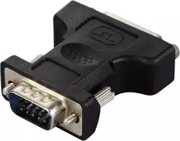 Renkforce RF-6667626 DVI VGA adapteris [1x DVI lizdas 24+5 - 1x VGA kištukas] juodas