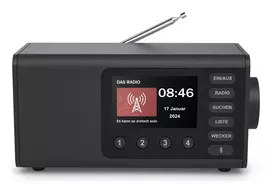 Asmeninis radijo imtuvas Hama DR1001 Skaitmeninis DAB DAB+ FM 5W TFT Ekranas