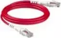 Patchsee ThePATCHCORD RJ45 jungiamasis kabelis Cat. 6A, U/UTP, itin plonas, raudonas, 0,15 m (TPC-SR-U/0.5)