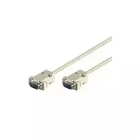 Wentronic Goobay D-SUB jungiamasis laidas, pilkas, 2 m - D-SUB/RS-232 kištukas (9 kontaktų) > D-SUB/RS-232 kištukas (9 kontaktų) (50549)