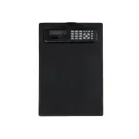 MAUL A4 aplankas su skaičiuotuvu Einfacher Calculator juodas (23254-90)