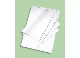 Nobo 34631170 flipchart popieriaus blokas, B1, 584 x 483 mm, be linijų, 70 g/m², 40 lapų, baltas