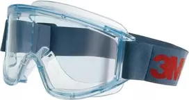 Apsauginiai akiniai 3M Vollsichtbrille 2890SA – pilno vaizdo apsauga nuo purslų ir dulkių