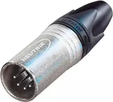 Neutrik XLR jungtis, tiesi, 5 polių, sidabrinė NC5MXX