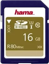 Hama 00124134 atminties kortelė 16GB SDHC UHS-I Class 10