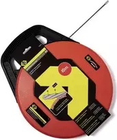 Matavimo juosta c.k tools SPIRA-Flex Tape 10 m T5510 – lanksti plieninė juosta, kompaktiškas korpusas