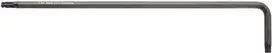 Ilgas Torx raktas su rutuline galvute Wiha 366BE T10 121 mm