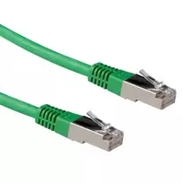 ACT Green 2 m LSZH SFTP CAT6A jungiamasis kabelis su RJ-45 kištukais
