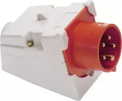 Pramoninis CEE kištukas AS Schwabe 60435 16A 5 polių 400V