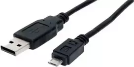 shiverpeaks BS77183-W USB 2.0 kabelis, 3 m, USB A – Micro-USB B, baltas