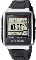 Radiovaldinis laikrodis CASIO WV-59E-1AVEF, sidabrinis korpusas, 48,3×39×12,5 mm