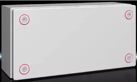 Elektros spinta Rittal 1530.000, plieninis korpusas IP55, 300×120×150 mm