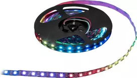 LED Pixel Juosta EUROLITE 50530205 5m RGB 5V – adresuojama LED juosta, 5 metrų ritinys