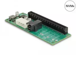 Delock 64173 sąsajų adapteris iš PCIe 4.0 x16 (NVMe) į U.2