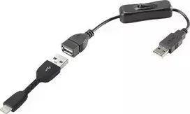 USB kabelis Renkforce RF-3346622 USB 2.0 USB-A į Apple Lightning 30 cm juodas