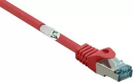 RF-5043952 RJ45 tinklo laidas CAT 6a S/FTP 10,00 m raudonas, nedegus 1 vnt.