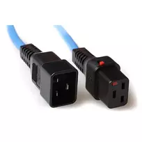 ACT maitinimo laidas C19 IEC Lock - C20 mėlynas 1 m, PC1357