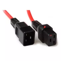 ACT maitinimo laidas C19 IEC Lock - C20 raudonas 1 m, PC1401