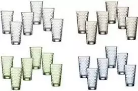Stiklinė gėrimui ritzenhoff & breker FAVO 400 ml žalia kūginė, tinkama plauti indaplovėje