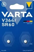 Varta 364 SR60 sidabro oksido diskinė baterija, 1,55 V, lizdinė pakuotė
