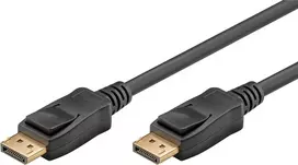 Goobay 74760 – DisplayPort 2.1 laidas 16K 60Hz 1,0 m – Garso/multimedijos laidas