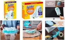 Mikropluošto dulkių šluosčių papildymai Swiffer 23 vnt. grindims ir paviršiams valyti