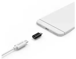 Hama 00201744 adapteris Micro-USB B į USB-C