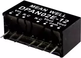 MEAN WELL DPAN02A-12 maitinimo blokas ir įtampos keitiklis