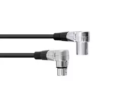 Audio kabelis Omnitronic 30220630 1,5 m XLR 3 kontaktų juodas