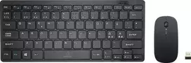 Renkforce RF-KMC-410 belaidė klaviatūra ir pelė, vokiškas išdėstymas QWERTZ, juoda (RF-4509132)