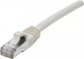 Tinklo kabelis Dexlan 858564 3 m Cat8 S/FTP RJ-45 į 12×RJ-45 pilkas