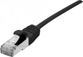 Dexlan tinklo kabelis 858736 Juodas 0,5m Cat6a S/FTP RJ-45