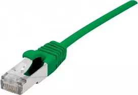 Tinklo kabelis Dexlan 858714 0,3 m Cat6a S/FTP žalias