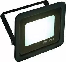 LED prožektorius EUROLITE FL-20 SMD CW IP65 20W, šalta balta šviesa, kompaktiškas lauko apšvietimas