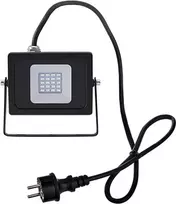 LED prožektorius EUROLITE FL-10 SMD Blue 10W – kompaktiškas mėlynas 10 W lauko šviestuvas