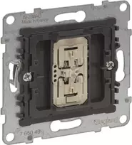 Legrand SEANO Įdėklas 765049 Universalinis mygtukinis reguliatorius 150W su nuliniu laidininku